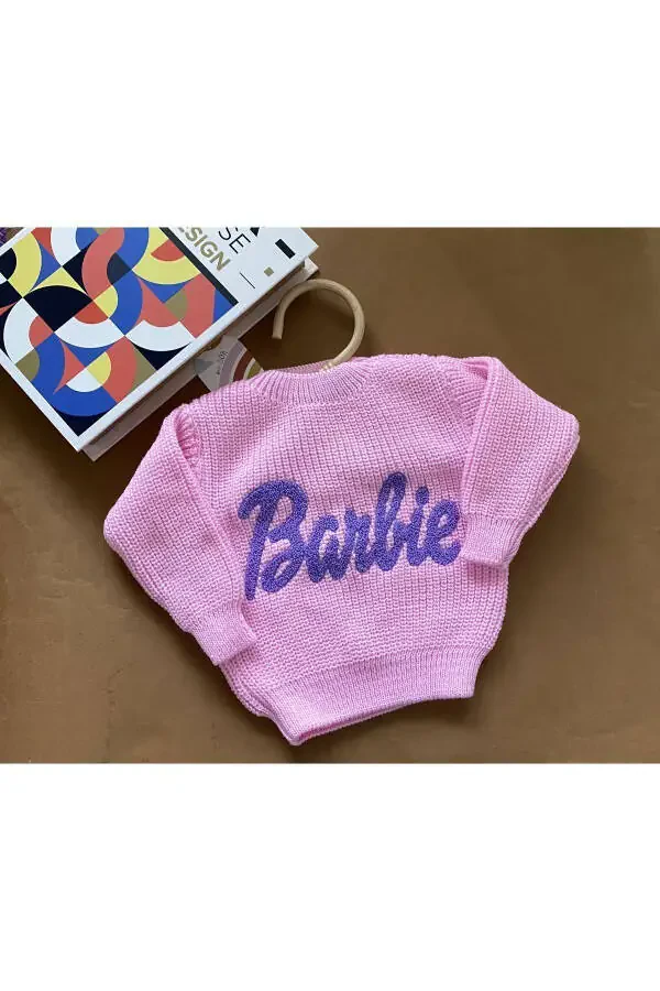 Baby and Child Selanik Sweater - Pink - 2