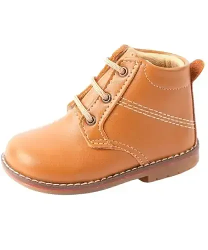 Baby and Toddler Walking Shoes Lightweight Non-Slip First Walker Shoes with Ankle Support for Boys Girls & Kids - 1