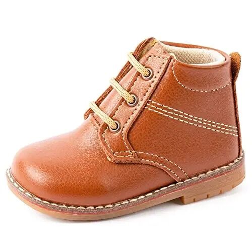 Baby and Toddler Walking Shoes Lightweight Non-Slip First Walker Shoes with Ankle Support for Boys Girls & Kids - 1