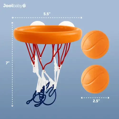 Baby Bath Basketball Hoop - 3