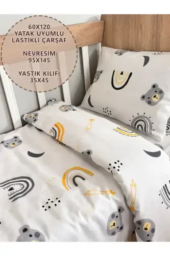 baby bedding set-Gray - 1