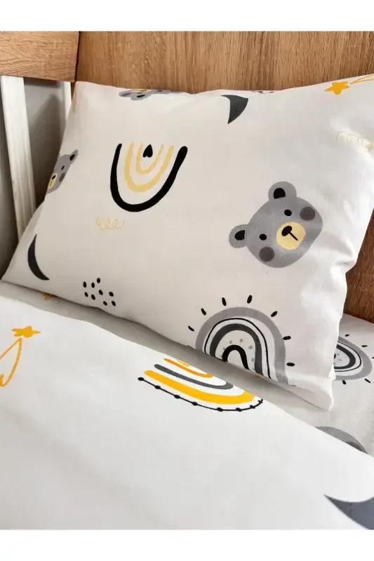 baby bedding set-Gray - 2