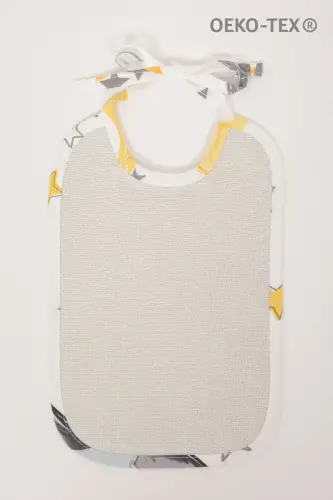 Baby Bib Soft, Bamboo and Cotton Blend - 5