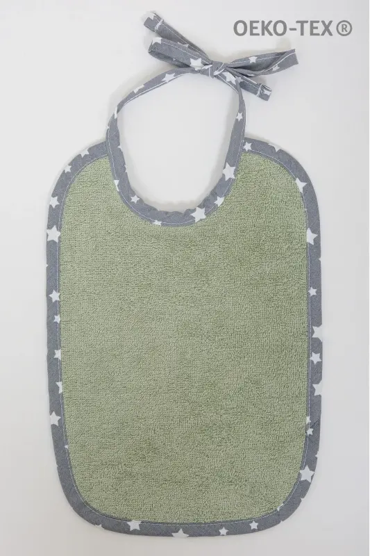 Baby Bib Soft, Bamboo and Cotton Blend - 6