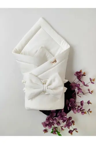 Baby Blanket 100% Cotton Baby Swaddle Blanket Girl Boy Outdoor Swaddle Hospital Discharge - 4