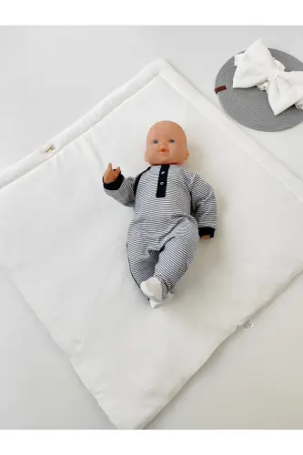 Baby Blanket 100% Cotton Baby Swaddle Blanket Girl Boy Outdoor Swaddle Hospital Discharge - 5