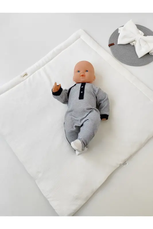 Baby Blanket 100% Cotton Baby Swaddle Blanket Girl Boy Outdoor Swaddle Hospital Discharge - 5