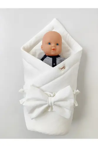 Baby Blanket 100% Cotton Baby Swaddle Blanket Girl Boy Outdoor Swaddle Hospital Discharge - 7