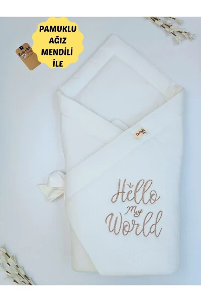 Baby Blanket 100% Cotton Baby Swaddle Blanket Girl Boy Outdoor Swaddle Hospital Discharge - BEBELLA (1)