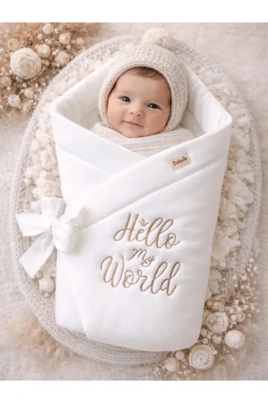 Baby Blanket 100% Cotton Baby Swaddle Blanket Girl Boy Outdoor Swaddle Hospital Discharge - 4