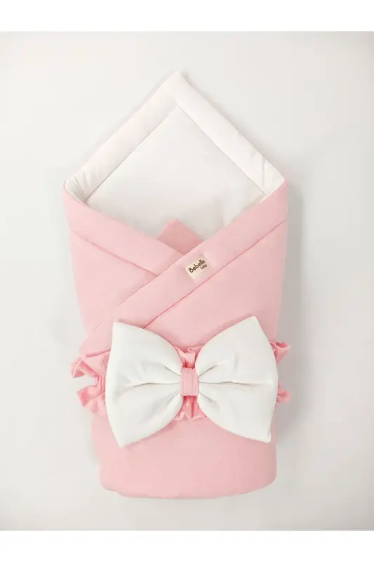 Baby Blanket 100% Cotton Baby Swaddle Blanket Girl Boy Outer Swaddle Hospital Outing-Pink - 7