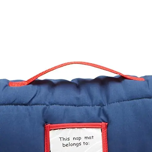 Baby Boom Kids Nap Mat to'plami – Yostiq va flis adyolni o'z ichiga oladi - 5