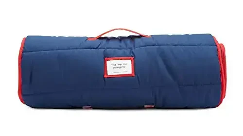 Baby Boom Kids Nap Mat to'plami – Yostiq va flis adyolni o'z ichiga oladi - 6