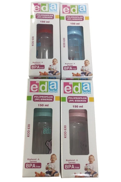 Baby Bottle 150ml 4pcs - EDA