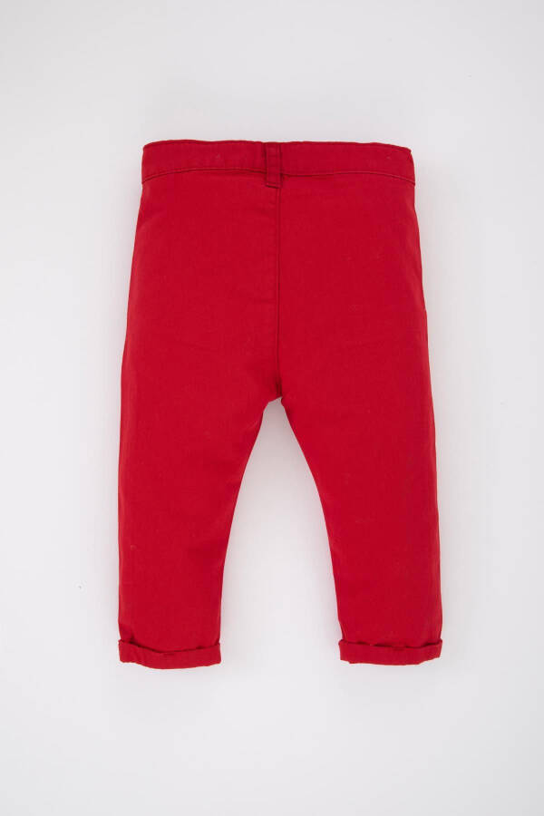 Baby Boy Basic Red Gabardine Trousers Z2703a223sp - 16