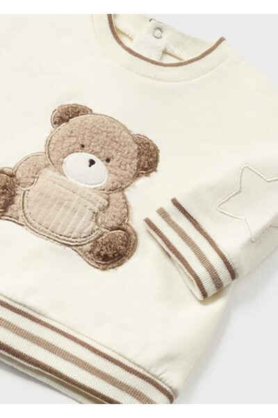 Baby Boy Beige Cardigan 2401 - 4