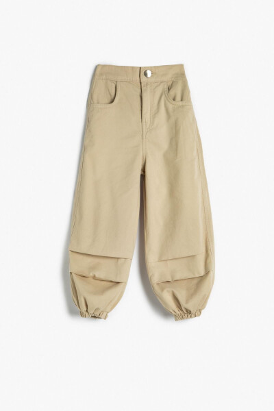 Baby Boy Beige Jeans - 3