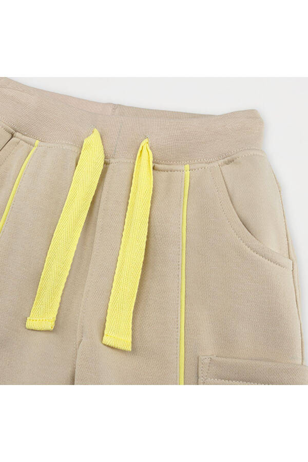 Baby Boy Beige Sweatpants - 11