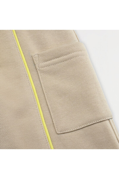 Baby Boy Beige Sweatpants - 12