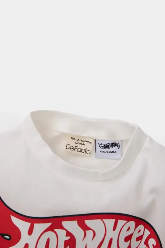 Baby Boy Bicycle Collar Short Sleeve T-Shirt E4716A525SM - 4