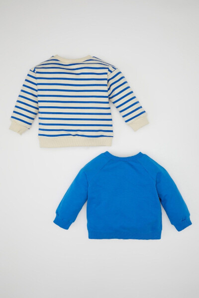 Baby Boy Bicycle Neck Sweatshirt (Pack of 2) D2933a524wn - 6