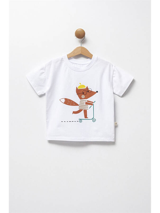 Baby Boy Bicycle Neck T-Shirt - 1