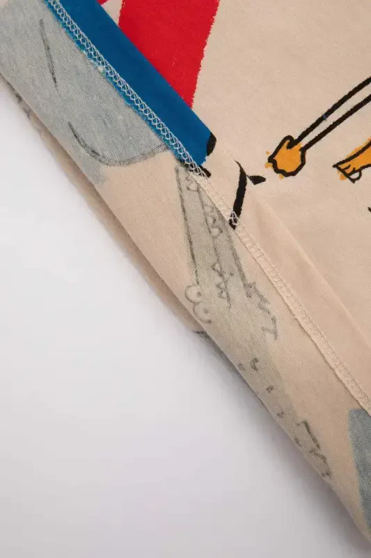 Baby Boy Bike Neck Animal Pattern Short Sleeve T-Shirt C7852a524sm - 4