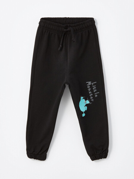 Baby Boy Bike Neck Printed T-Shirt and Sweatpants 2-Piece Set - 5