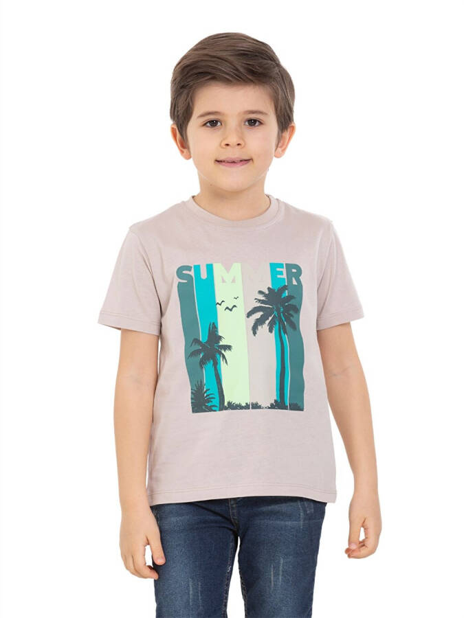 Baby Boy Bike Neck T-Shirt - 1