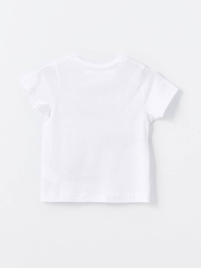 Baby Boy Bike Neck T-shirt and Sweatpants - 8