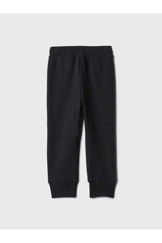 Baby Boy Black babyGap logo fleece pants - Black - 3