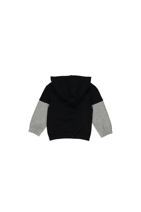 Baby Boy Black Hoodie - 5