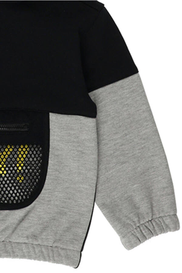 Baby Boy Black Hoodie - 6