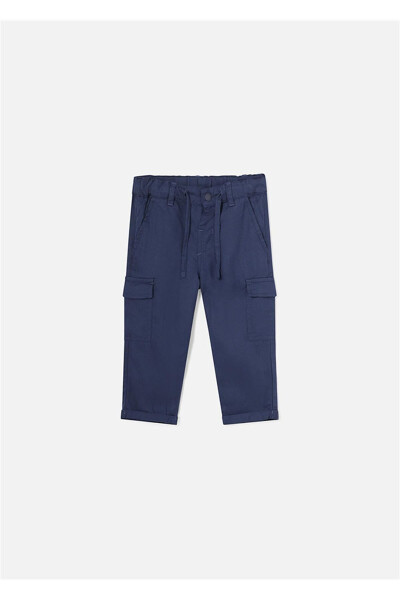 Baby Boy Cargo Pants Blue 1551 - 14