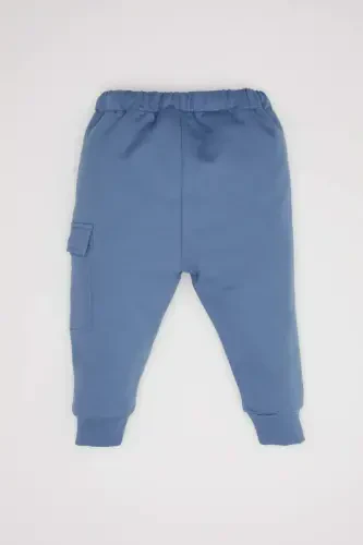 Baby Boy Cargo Pocket Sweatpants D3930A524WN - 5