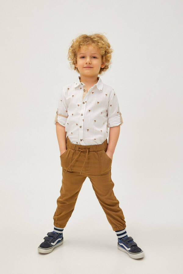 Baby Boy Cashmere Jeans 3SMB40003TW - 17