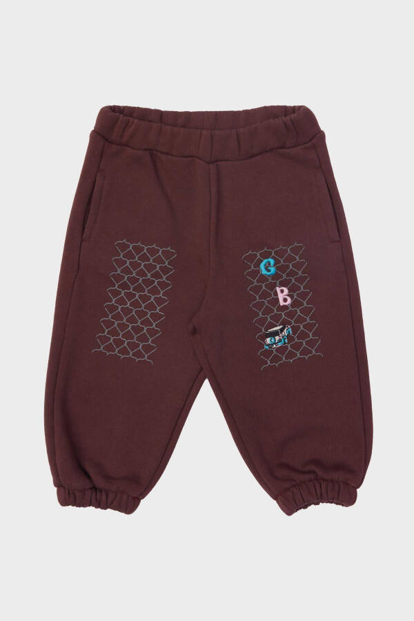 Baby Boy Coffee Sweatpants 23FW1BG1215 - 1