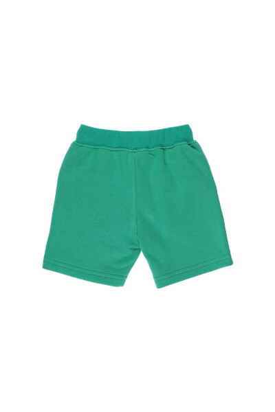 Baby Boy Contrast Color Detail Shorts - 5