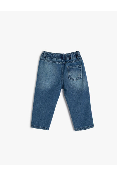 Baby boy cotton jeans - 2