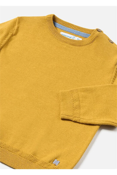 Baby Boy Cotton Sweater Yellow 309 - 1