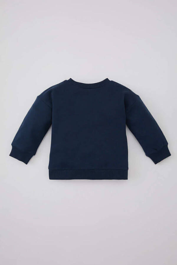 Baby Boy Crew Neck Printed, Soft Fleece Sweatshirt C2496a524sp - 3