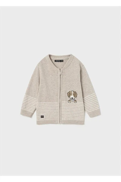 Baby Boy Dog Detail Pullover - MAYORAL