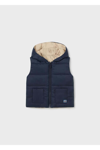 Baby Boy Double-Sided Vest Navy 2317 - 1