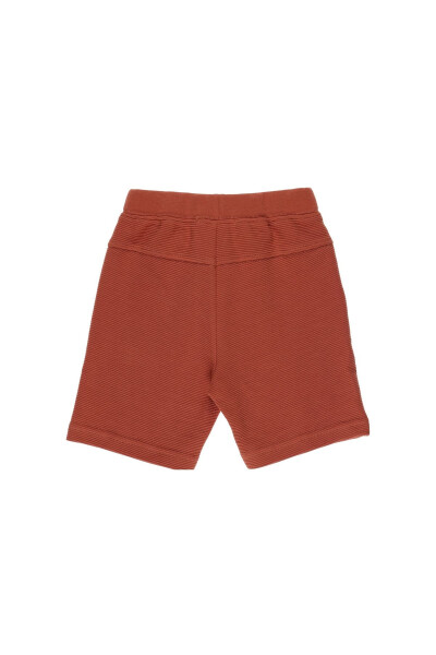 Baby Boy Elastic Waist Tile Shorts - 5