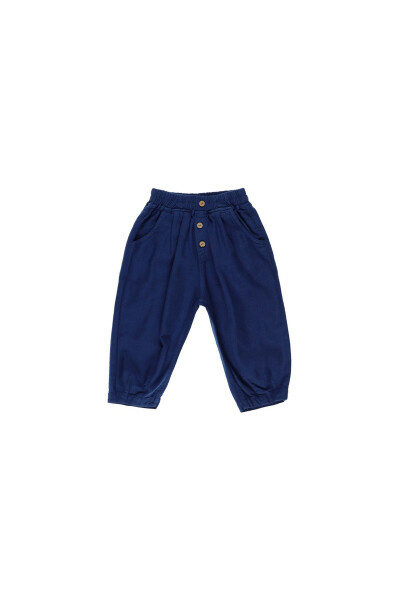 Baby Boy Elastic Waistband Pants - 4