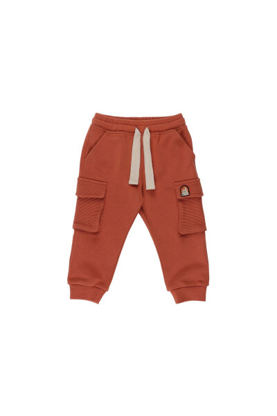 Baby Boy Embroidered Sweatpants - 4