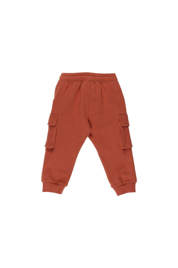 Baby Boy Embroidered Sweatpants - 5