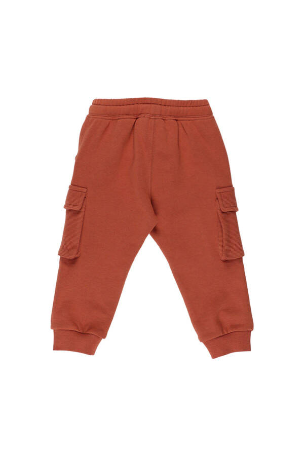 Baby Boy Embroidered Sweatpants - 2