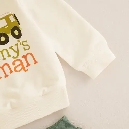 Baby Boy Fall Clothes Set Long Sleeve Letter Print Sweatshirt Pants Toddler Infant Outfits 6 12 18 24 Months 2T - 5
