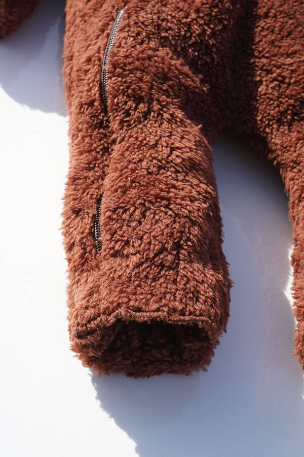 Baby Boy Girl Toddler Fluffy Monthly And Age Jumpsuit - 3